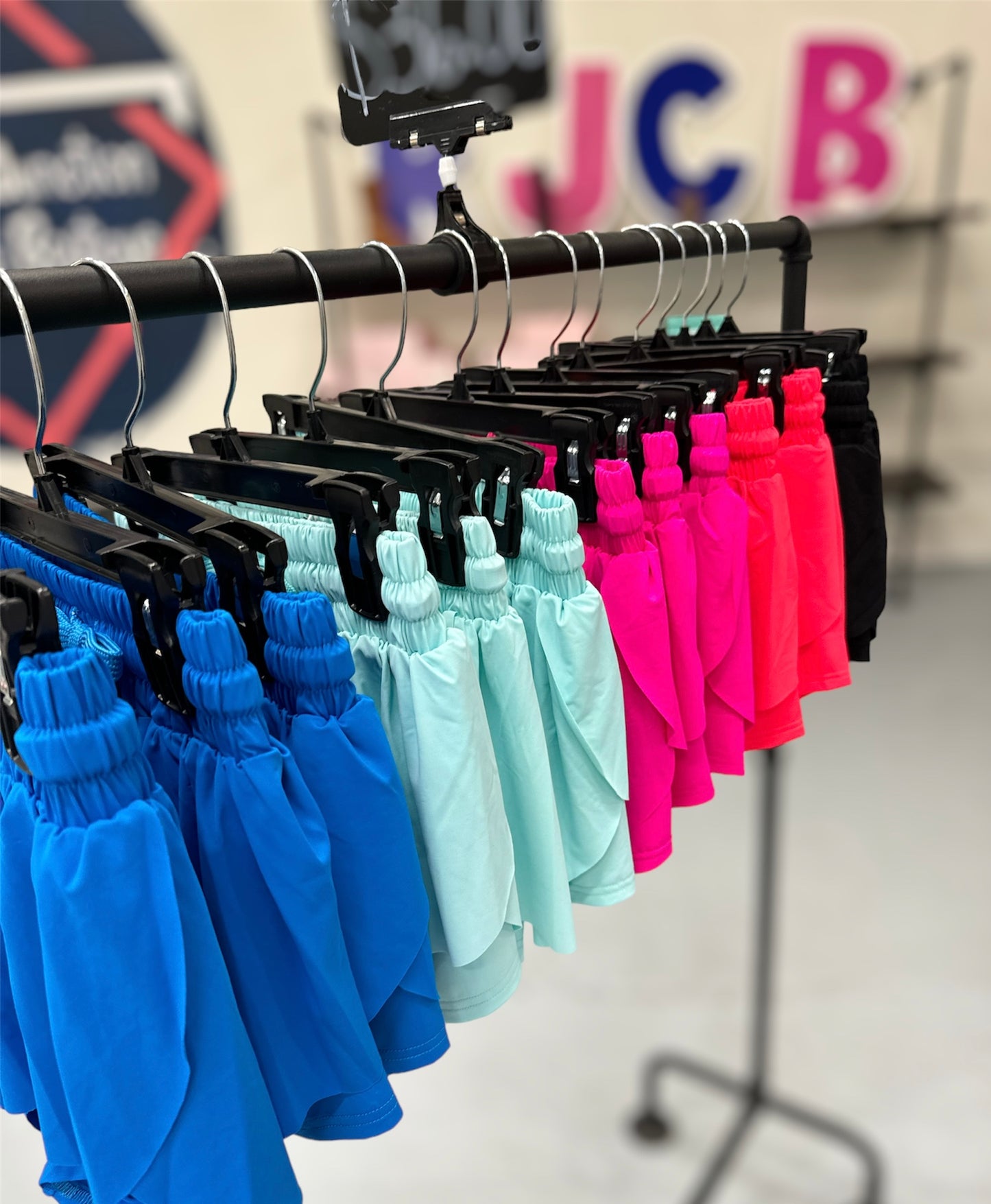 Bright Blue Workout Shorts