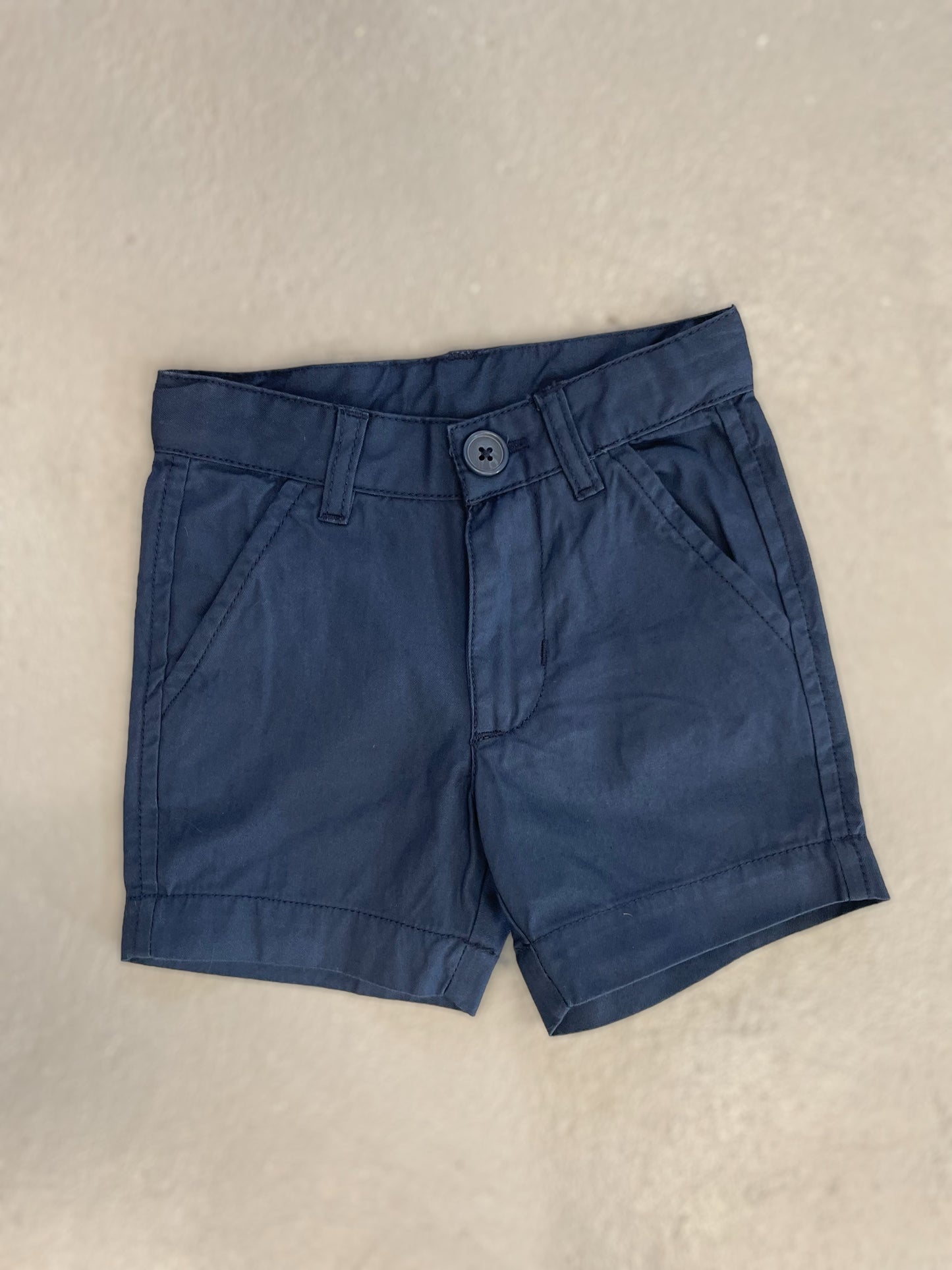 Navy Chino Shorts
