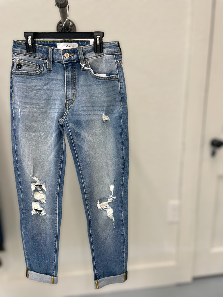 Teen KanCan Mom Jeans