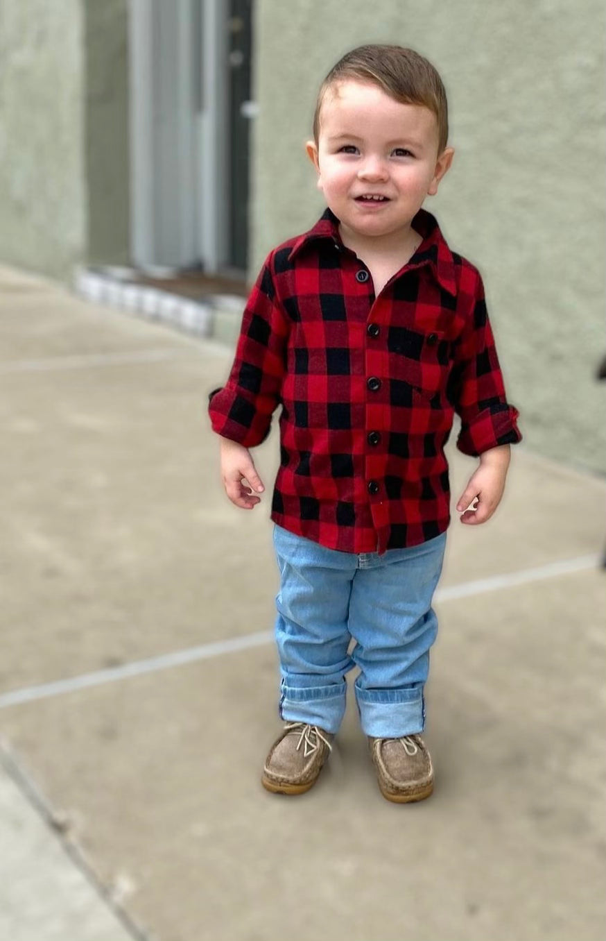 Boy’s Buffalo Button Up