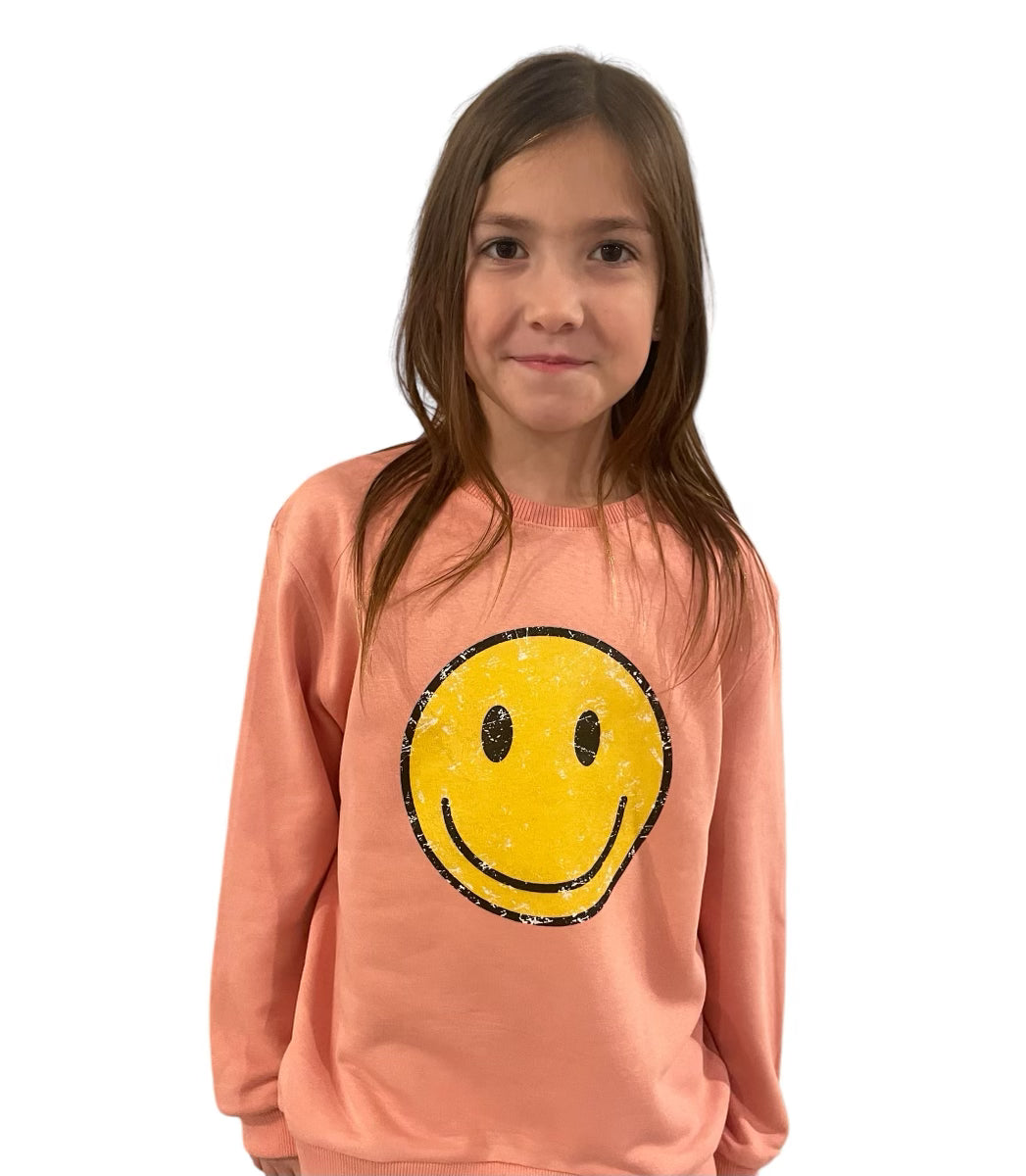 Smile Graphic Sweatshirt