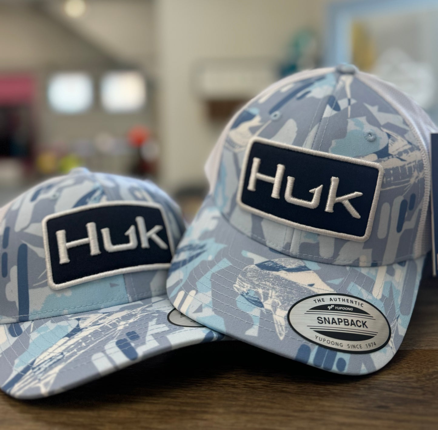 Huk Trucker Hat in “Ice Water”