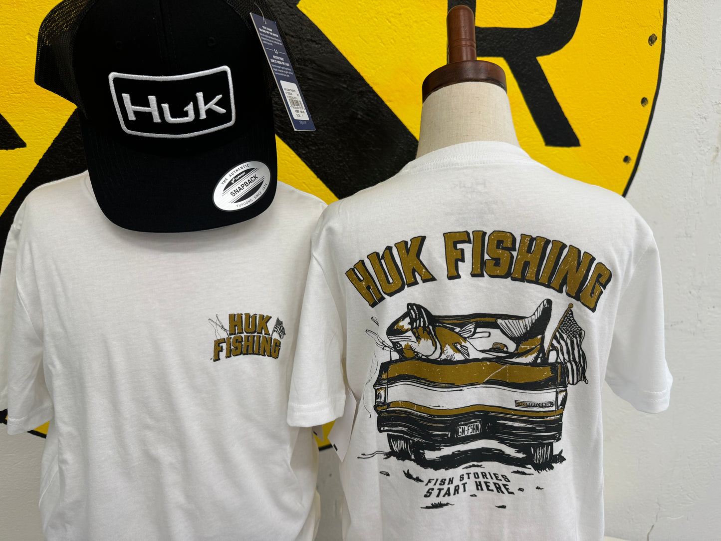 Huk Gone Fishing Tee