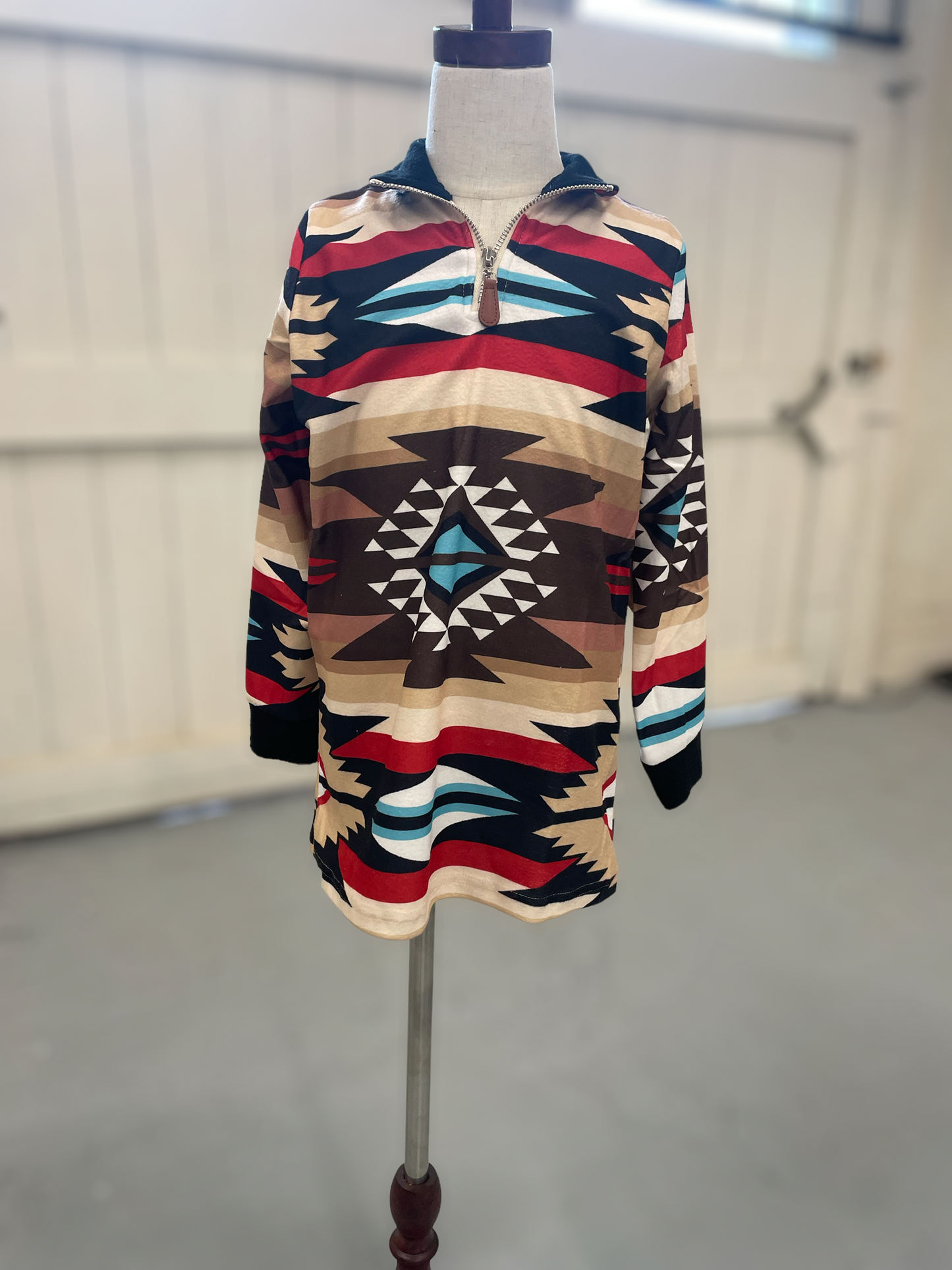 Boy’s Aztec Fleece Pullover